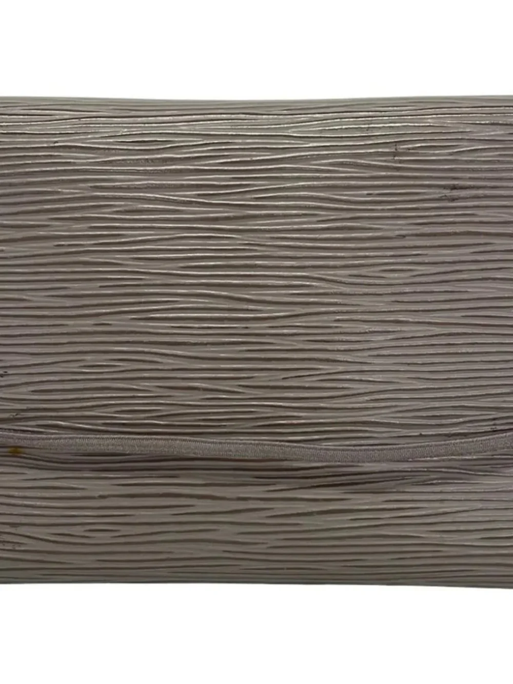 LOUIS VUITTON Portuguese Elastic M6346B Lilac Epi MI0050 Trifold Wallet